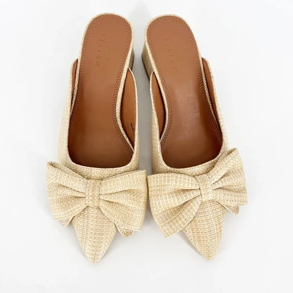 ASOS | Bow Trim Block Heel Mules - Picture 3 of 9